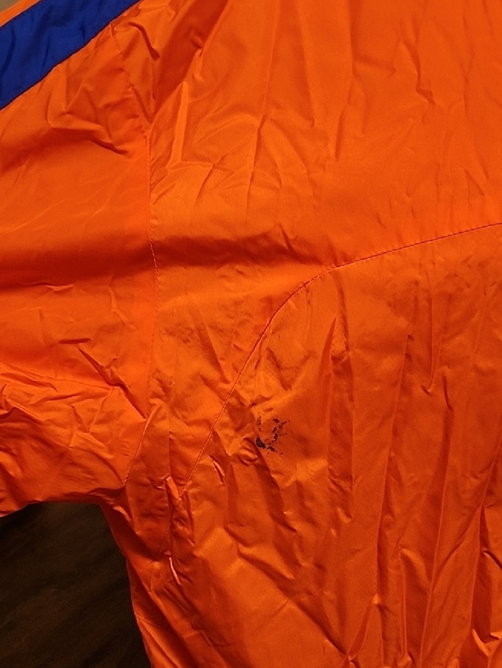 Polo by Ralph Lauren Orange and Blue Performance Hooded Jacket - Picture 3 of 9